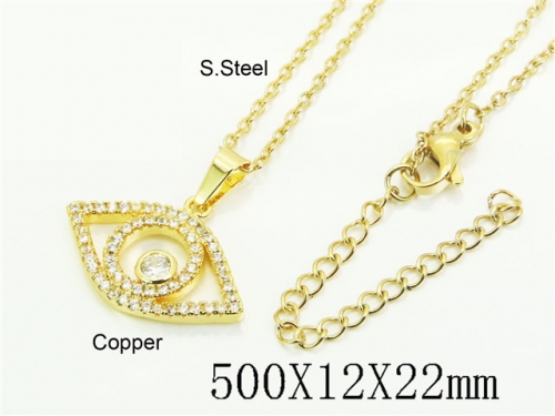 HY Wholesale Stainless Steel 316L Jewelry Popular Necklaces-HY54N0654SML