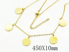 HY Wholesale Stainless Steel 316L Jewelry Popular Necklaces-HY80N0953KL