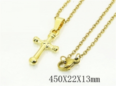HY Wholesale Stainless Steel 316L Jewelry Popular Necklaces-HY74N0236CKO