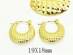HY Wholesale Earrings 316L Stainless Steel Earrings Jewelry-HY12E0403YLL