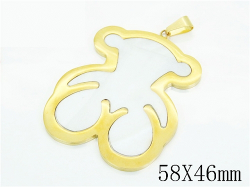 HY Wholesale Pendant Jewelry 316L Stainless Steel Jewelry Pendant-HY01P0102HKR