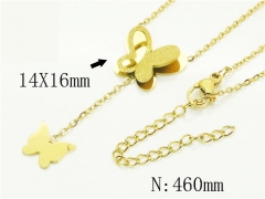 HY Wholesale Stainless Steel 316L Jewelry Popular Necklaces-HY92N0553LD