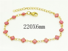 HY Wholesale Bracelets 316L Stainless Steel Jewelry Bracelets-HY53B0221KQ