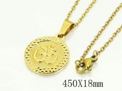 HY Wholesale Stainless Steel 316L Jewelry Popular Necklaces-HY74N0229MA