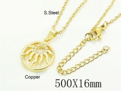 HY Wholesale Stainless Steel 316L Jewelry Popular Necklaces-HY54N0651MG