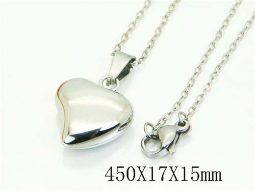 HY Wholesale Stainless Steel 316L Jewelry Popular Necklaces-HY74N0215ML
