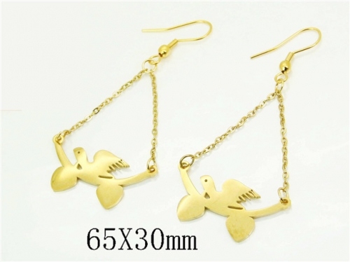 HY Wholesale Earrings 316L Stainless Steel Earrings Jewelry-HY92E0239LB