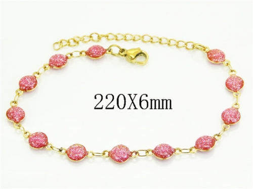 HY Wholesale Bracelets 316L Stainless Steel Jewelry Bracelets-HY53B0222KV