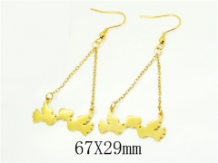 HY Wholesale Earrings 316L Stainless Steel Earrings Jewelry-HY92E0243LR