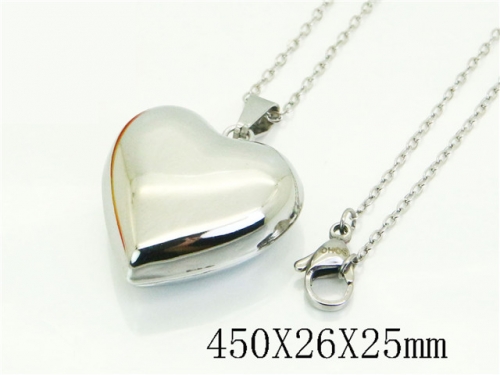 HY Wholesale Stainless Steel 316L Jewelry Popular Necklaces-HY74N0207NC
