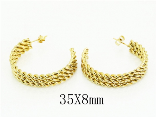 HY Wholesale Earrings 316L Stainless Steel Earrings Jewelry-HY80E1204LL