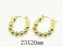 HY Wholesale Earrings 316L Stainless Steel Earrings Jewelry-HY80E1177NB