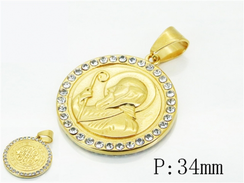 HY Wholesale Pendant Jewelry 316L Stainless Steel Jewelry Pendant-HY15P0681HJL