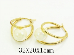 HY Wholesale Earrings 316L Stainless Steel Earrings Jewelry-HY05E2192NB