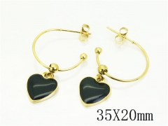 HY Wholesale Earrings 316L Stainless Steel Earrings Jewelry-HY80E1253DJL