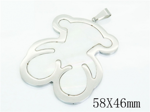 HY Wholesale Pendant Jewelry 316L Stainless Steel Jewelry Pendant-HY01P0102H2B