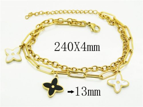 HY Wholesale Bracelets 316L Stainless Steel Jewelry Bracelets-HY80B1939NQ