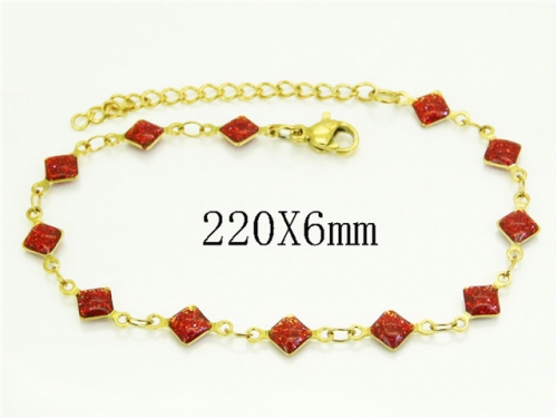 HY Wholesale Bracelets 316L Stainless Steel Jewelry Bracelets-HY53B0231KD