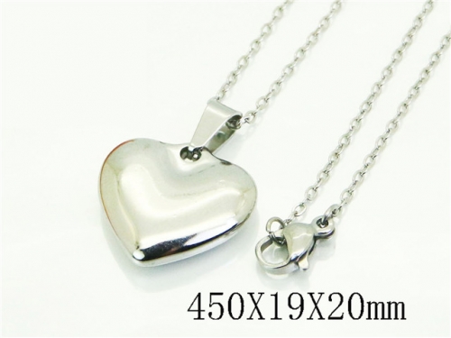 HY Wholesale Stainless Steel 316L Jewelry Popular Necklaces-HY74N0221M5