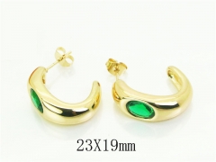HY Wholesale Earrings 316L Stainless Steel Earrings Jewelry-HY80E1191OL