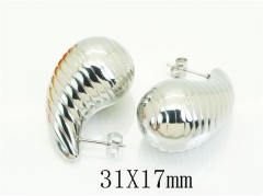 HY Wholesale Earrings 316L Stainless Steel Earrings Jewelry-HY34E0093SML