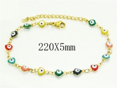 HY Wholesale Bracelets 316L Stainless Steel Jewelry Bracelets-HY53B0213KB