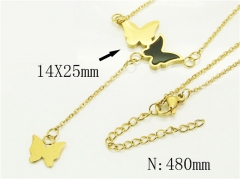 HY Wholesale Stainless Steel 316L Jewelry Popular Necklaces-HY92N0552LX