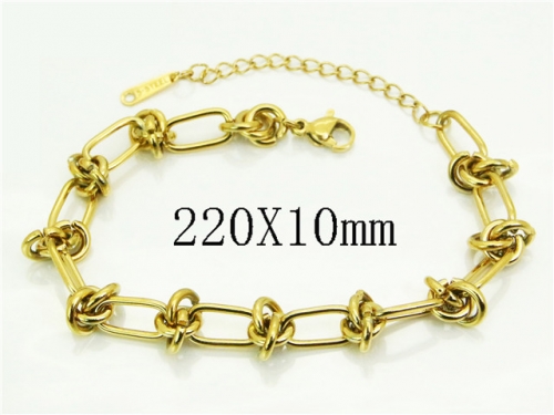 HY Wholesale Bracelets 316L Stainless Steel Jewelry Bracelets-HY02B0065OQ