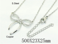 HY Wholesale Stainless Steel 316L Jewelry Popular Necklaces-HY54N0619MX