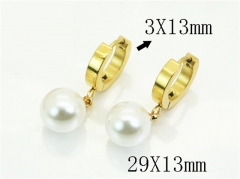 HY Wholesale Earrings 316L Stainless Steel Earrings Jewelry-HY89E0559OR
