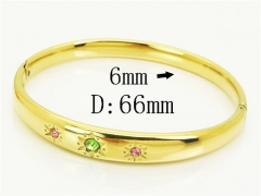 HY Wholesale Bangles Jewelry Stainless Steel 316L Popular Bangle-HY80B1922HJL