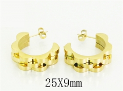 HY Wholesale Earrings 316L Stainless Steel Earrings Jewelry-HY80E1205OE