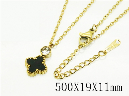 HY Wholesale Stainless Steel 316L Jewelry Popular Necklaces-HY80N0948KD