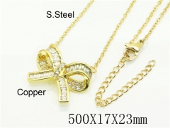 HY Wholesale Stainless Steel 316L Jewelry Popular Necklaces-HY54N0624NT