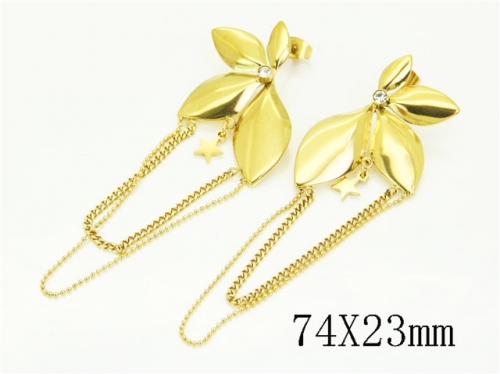 HY Wholesale Earrings 316L Stainless Steel Earrings Jewelry-HY80E1246HDD