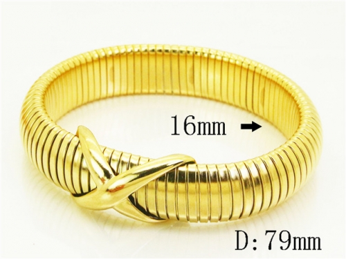 HY Wholesale Bangles Jewelry Stainless Steel 316L Popular Bangle-HY80B1918HPQ
