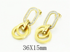 HY Wholesale Earrings 316L Stainless Steel Earrings Jewelry-HY89E0565PS