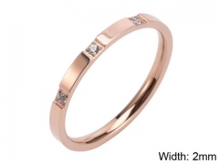HY Wholesale Rings Jewelry 316L Stainless Steel Jewelry Rings-HY0156R0085