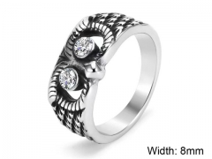 HY Wholesale Rings Jewelry 316L Stainless Steel Jewelry Rings-HY0156R0351