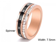 HY Wholesale Rings Jewelry 316L Stainless Steel Jewelry Rings-HY0156R0298