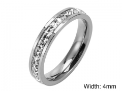 HY Wholesale Rings Jewelry 316L Stainless Steel Jewelry Rings-HY0156R0402