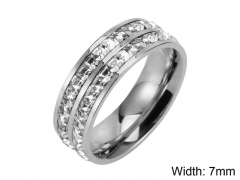 HY Wholesale Rings Jewelry 316L Stainless Steel Jewelry Rings-HY0156R0405