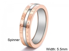 HY Wholesale Rings Jewelry 316L Stainless Steel Jewelry Rings-HY0156R0215