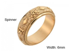 HY Wholesale Rings Jewelry 316L Stainless Steel Jewelry Rings-HY0156R0480