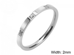 HY Wholesale Rings Jewelry 316L Stainless Steel Jewelry Rings-HY0156R0084
