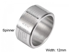 HY Wholesale Rings Jewelry 316L Stainless Steel Jewelry Rings-HY0156R0444