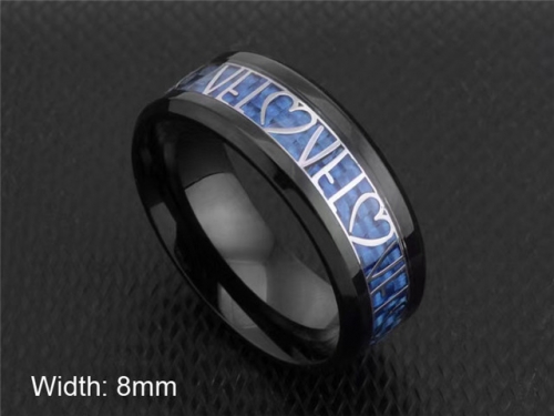 HY Wholesale Rings Jewelry 316L Stainless Steel Jewelry Rings-HY0156R0077