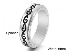 HY Wholesale Rings Jewelry 316L Stainless Steel Jewelry Rings-HY0156R0374