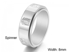 HY Wholesale Rings Jewelry 316L Stainless Steel Jewelry Rings-HY0156R0245