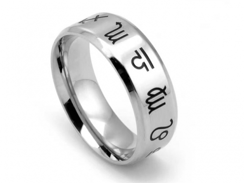 HY Wholesale Rings Jewelry 316L Stainless Steel Jewelry Rings-HY0156R0473
